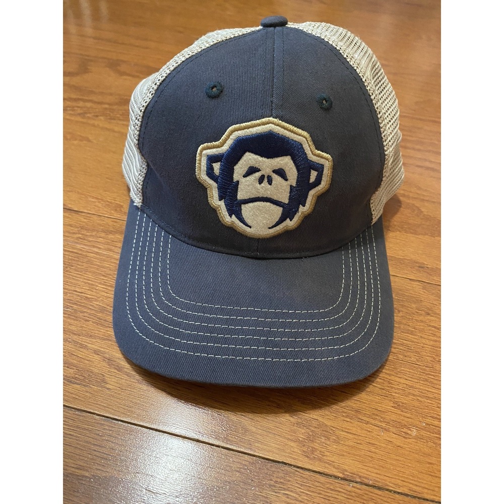 Howler Bros Hat Cap Snapback Mesh Monkey Logo Gray